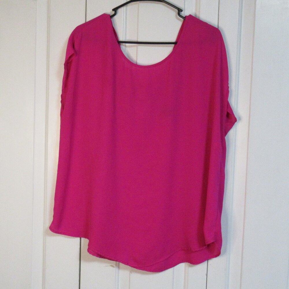 Torrid Pink Fuchsia Blouse